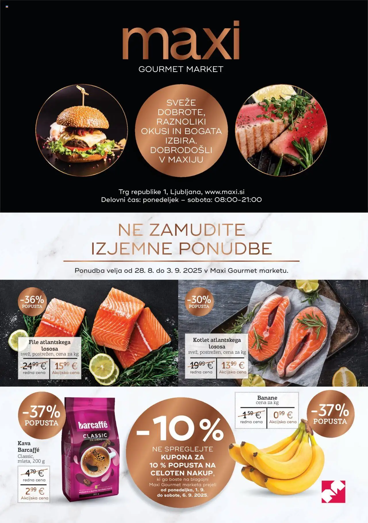 Mercator Katalog gourmet od 28.08.2025 - aktualna ponudba - stran 1