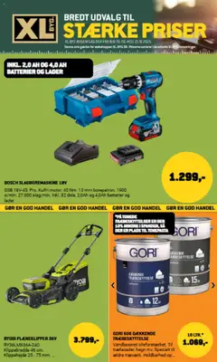 Eksempel på tilbudsavis Tilbudsavis fra butik XL-BYG gyldig fra 08/08/2025