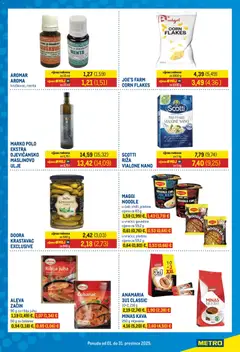 Pregled letka Metro i partneri trgovine Metro vrijedi od 27.11.2025