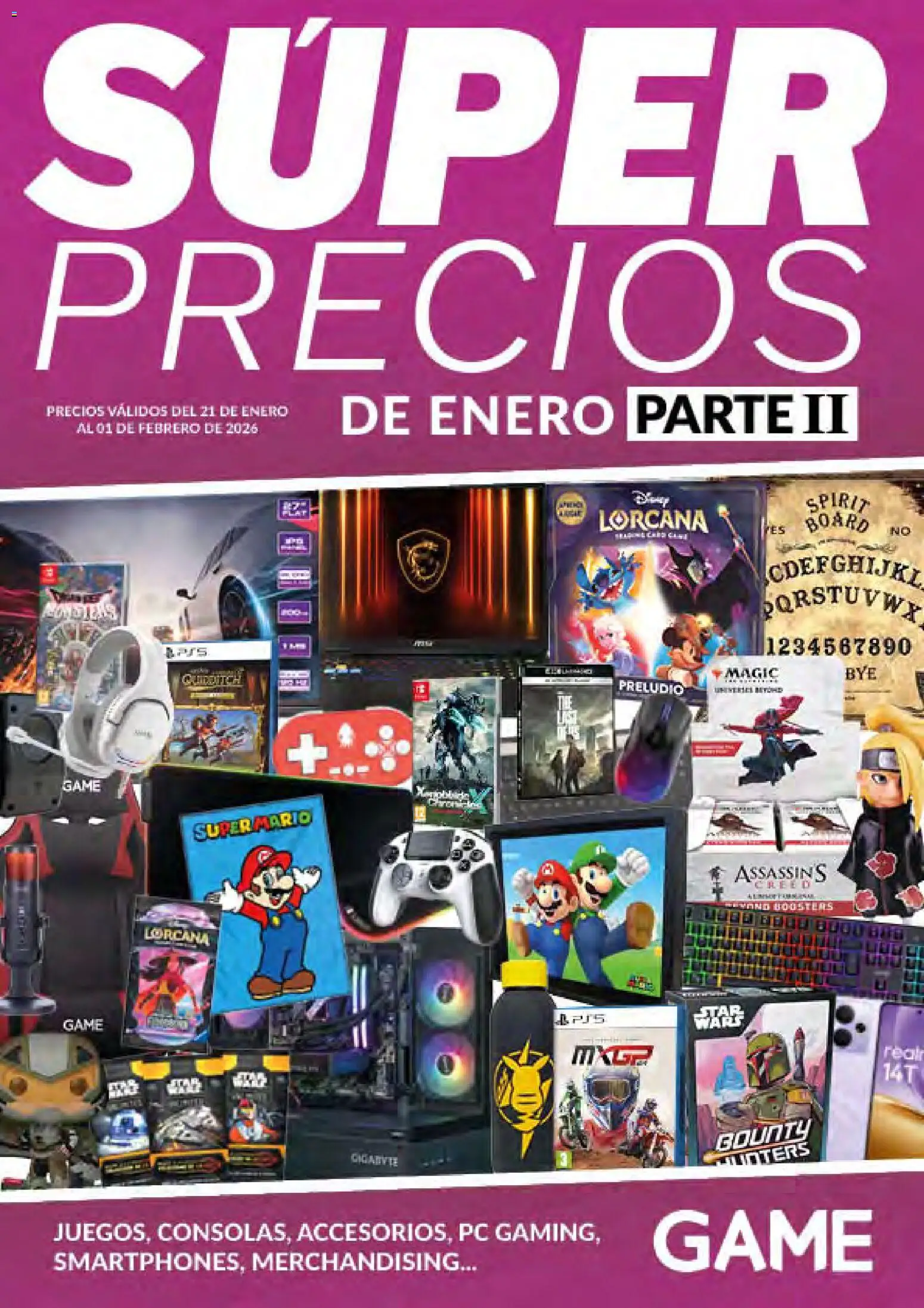 Vista previa del folleto de la tienda Game válido desde el 21/01/2026 