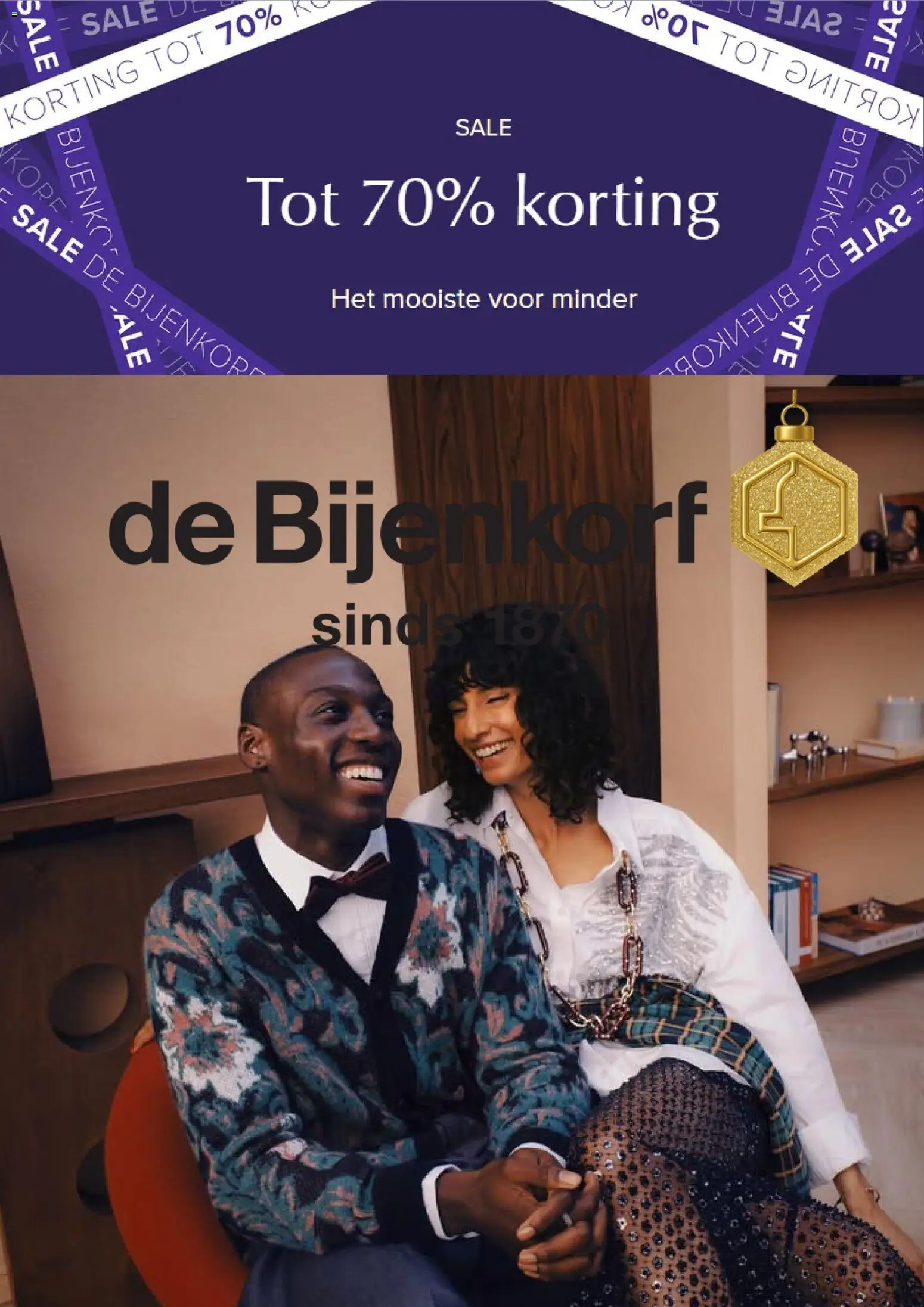 Voorbeeld van Folder van winkel De Bijenkorf geldig vanaf 12-01-2026 - Kore