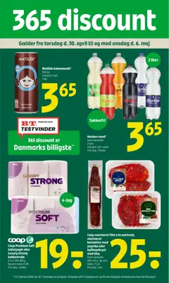 Eksempel på tilbudsavis Coop 365 - Tilbudsavis fra butik Coop 365 gyldig fra 30/04/2026