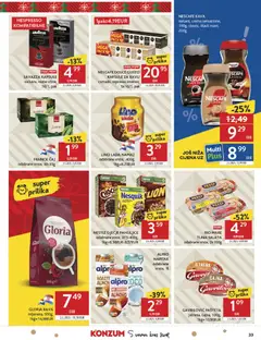Pregled letka Katalog trgovine Konzum vrijedi od 03.12.2025 | Stranica: 33