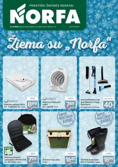 NORFA parduotuvės leidinio Leidinys galiojančio nuo 2026.01.22 peržiūra