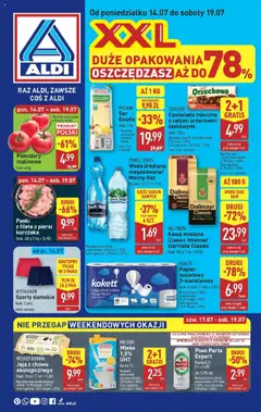 Pogląd gazetki "Gazetka" ze sklepu Aldi ważnej od 14.07.2025