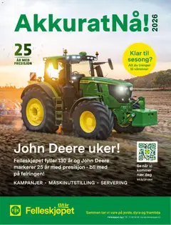 Forhåndsvis Felleskjøpet kundeavis fra butikk Felleskjøpet gyldig fra 18/03/2026