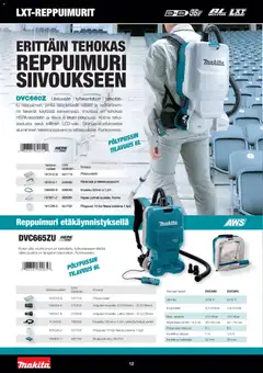 Kaupan Makita Tarjoukset esikatselu, voimassa 01/12/2025 | Sivu: 12