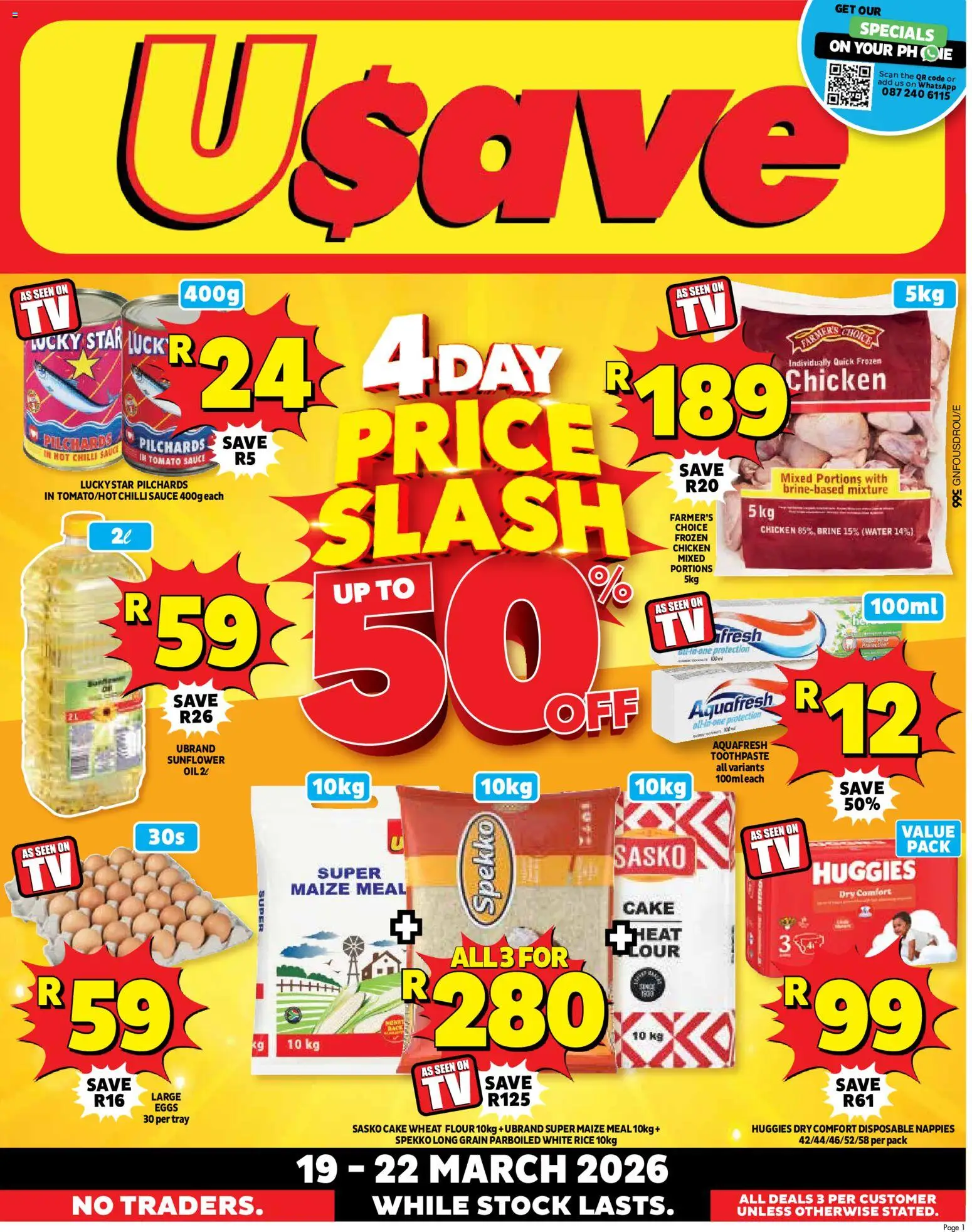 Preview of Usave flyer valid from 19/03/2026