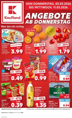 Vorschau von dem Prospekt des Geschäftes Kaufland, gültig ab dem 04.03.2026