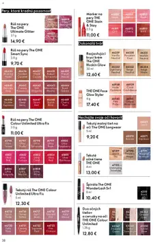 Náhľad Oriflame letáku platného od 22.10.2025 | Strana: 38