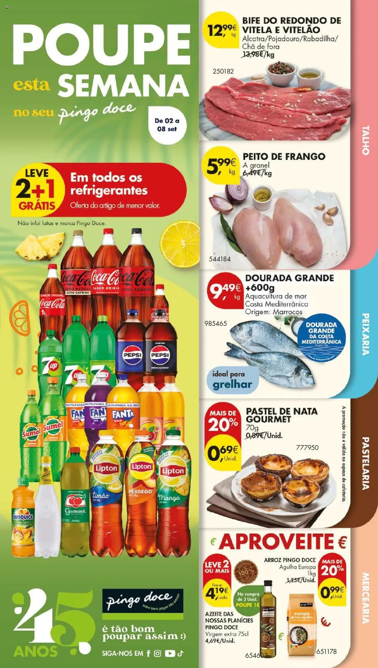 Pingo Doce Folheto de 02/09/2025 - catálogo esta semana - página 1