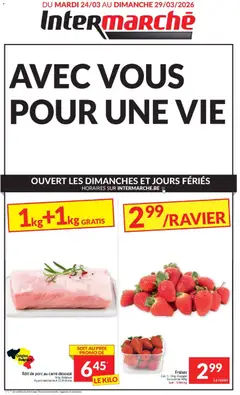 Voorbeeld van Intermarché Folder de la semaine 13 van winkel Intermarché geldig vanaf 24/03/2026