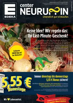 Vorschau von dem Prospekt des Geschäftes Edeka, gültig ab dem 15.12.2025