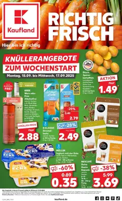 Vorschau von dem Prospekt des Geschäftes Kaufland, gültig ab dem 14.09.2025