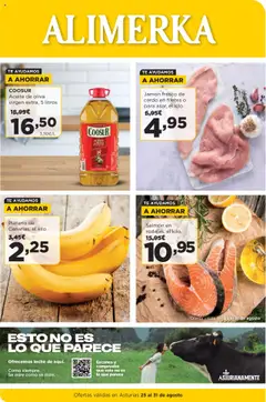 Vista previa del folleto de la tienda Alimerka válido desde el 25/08/2025 