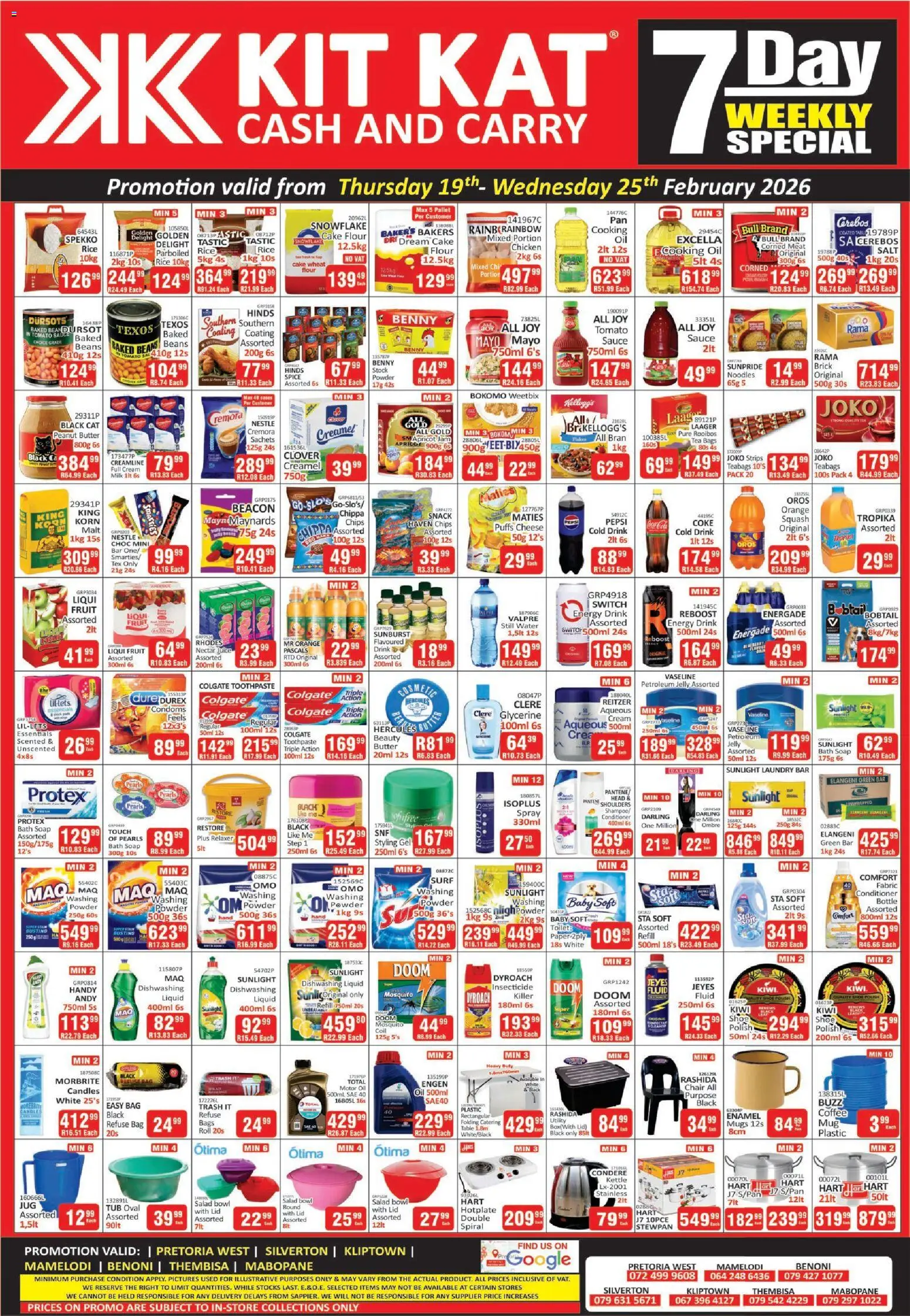 Preview of KIT KAT Cash & Carry flyer valid from 19/02/2026