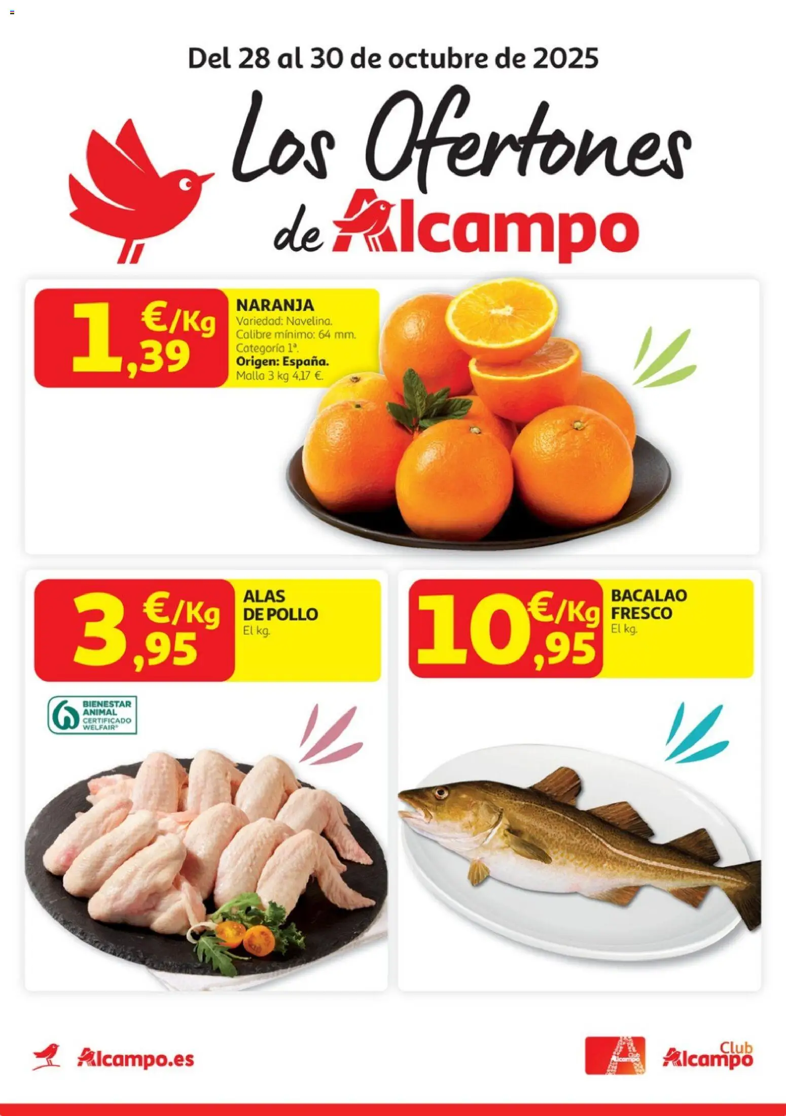 Vista previa del folleto de la tienda Alcampo válido desde el 28/10/2025 