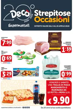 Anteprima dell'opuscolo Decò volantino Supermercati Afragola dal negozio Decò valido da 09/04/2026