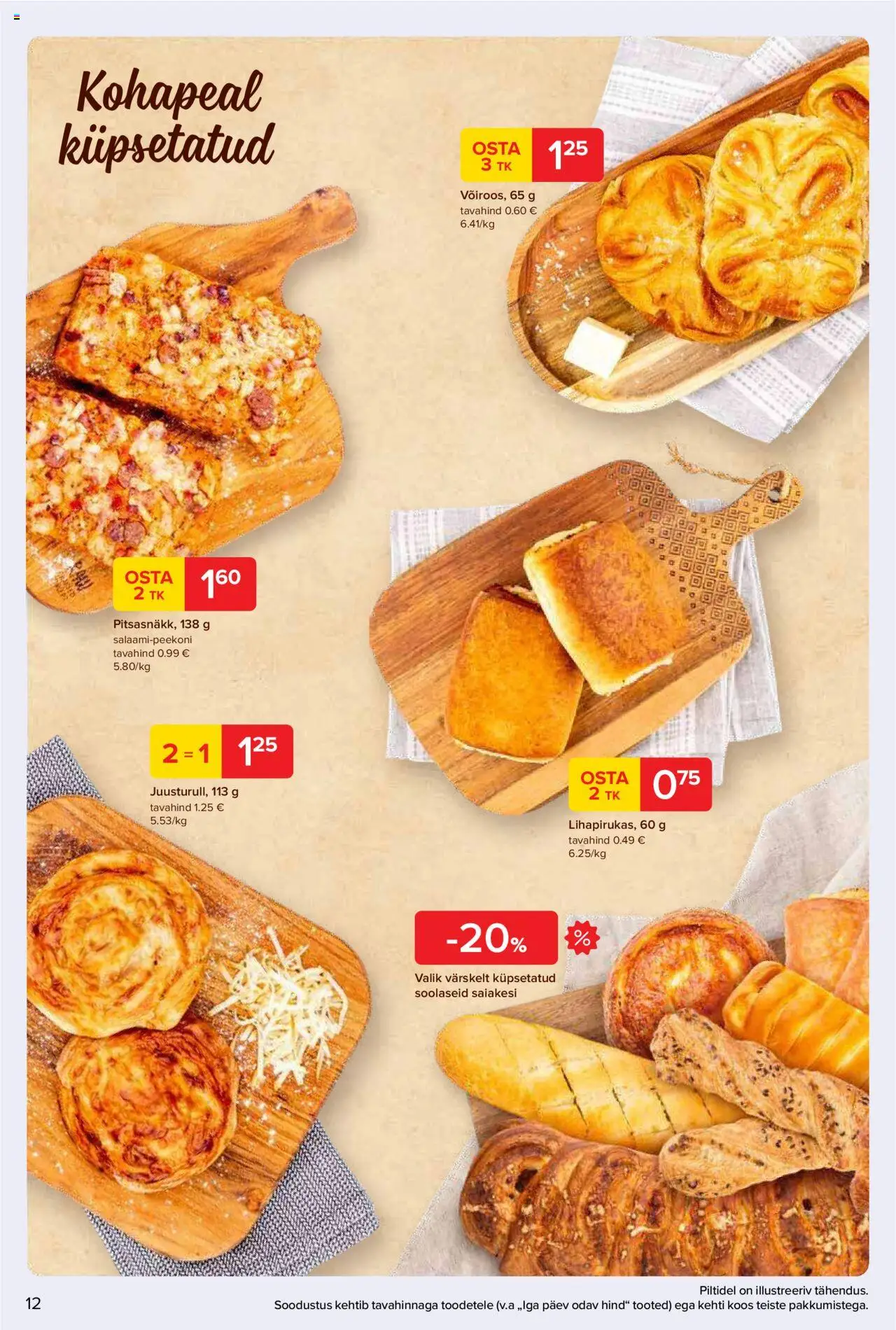 Maxima kliendilehe eelvaade alates 2025.10.21