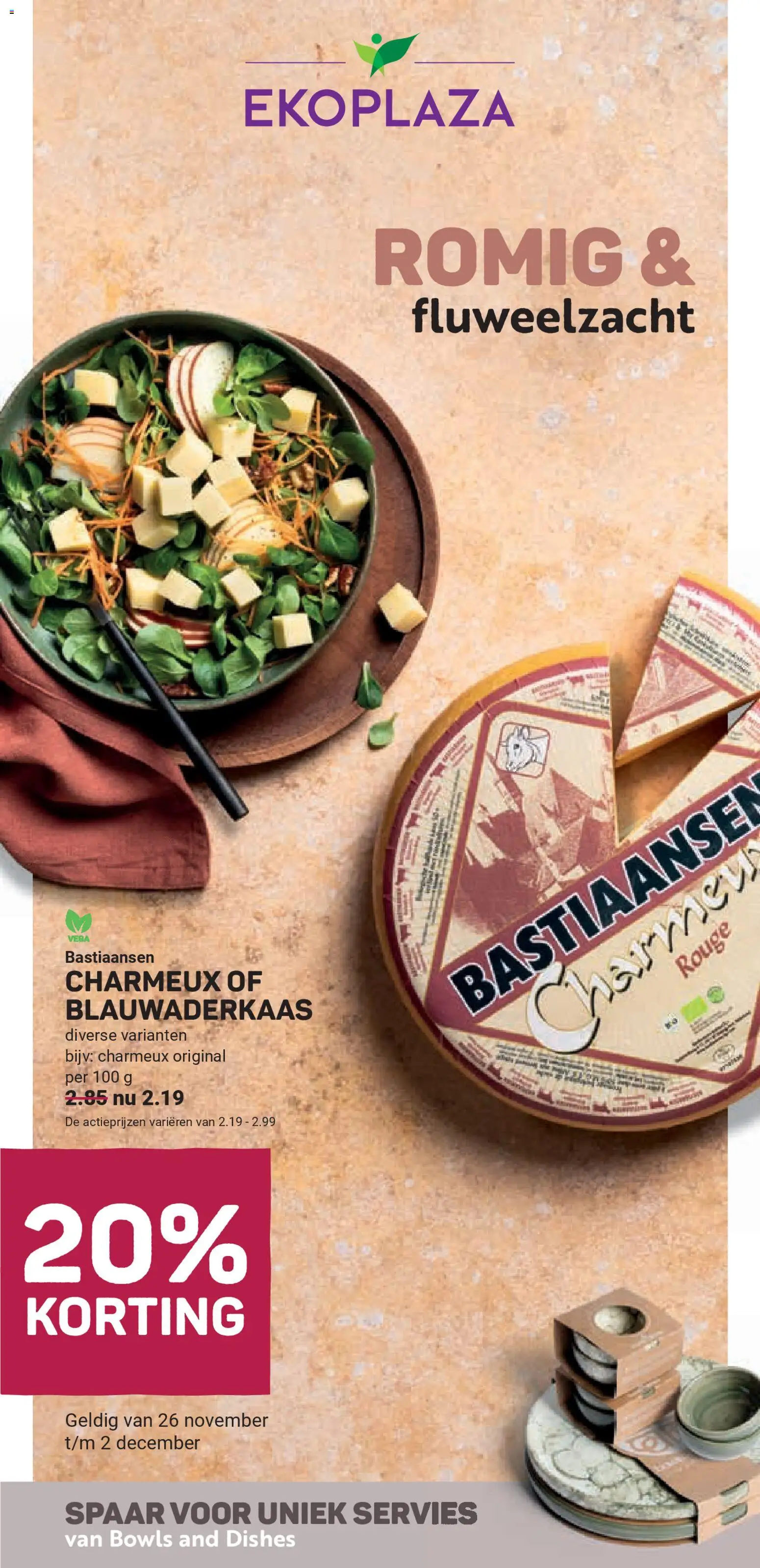 Voorbeeld van Folder week 48 van winkel Ekoplaza geldig vanaf 26-11-2025