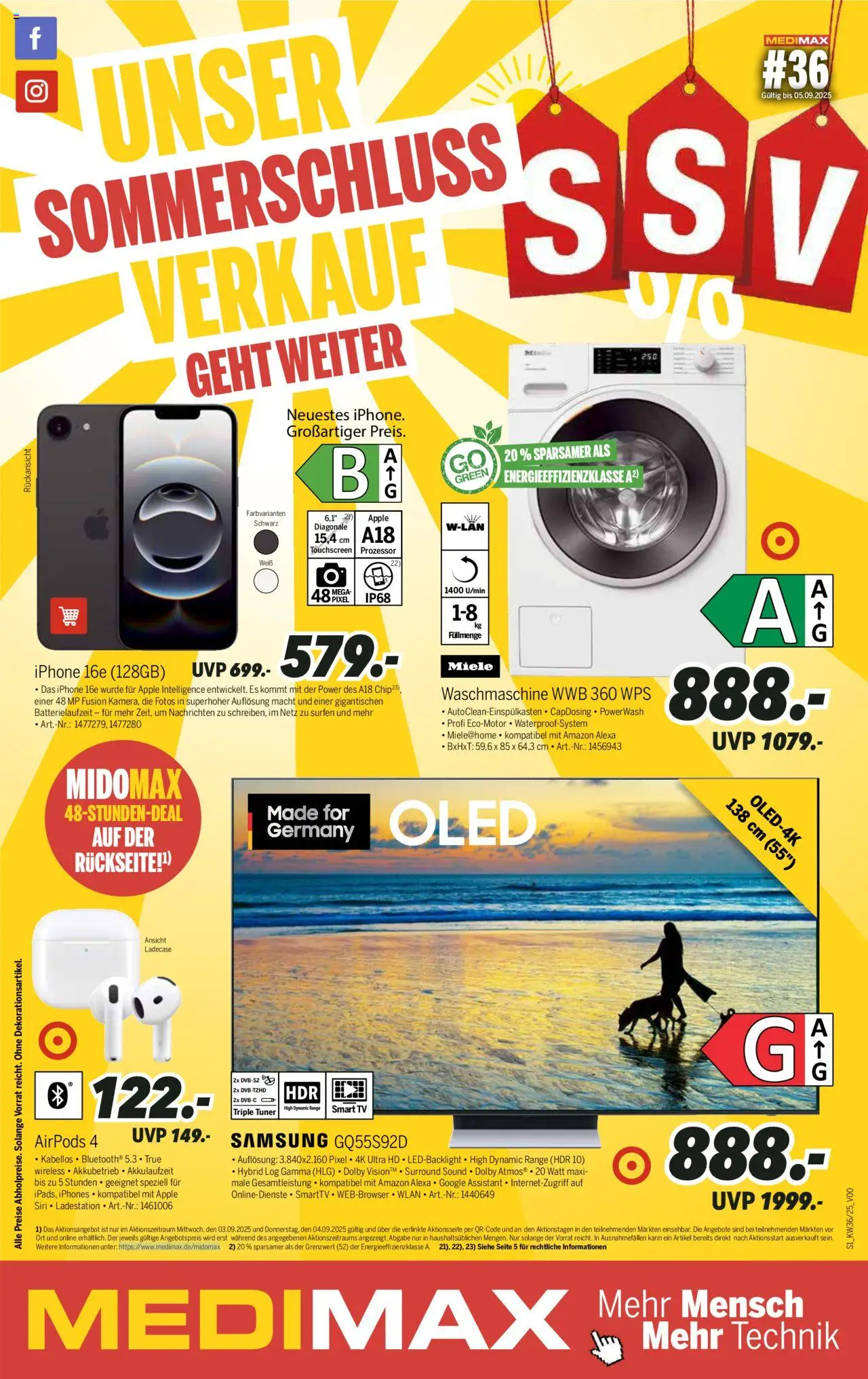 Medimax Prospekt (vom 30.08.2025 - 05.09.2025)