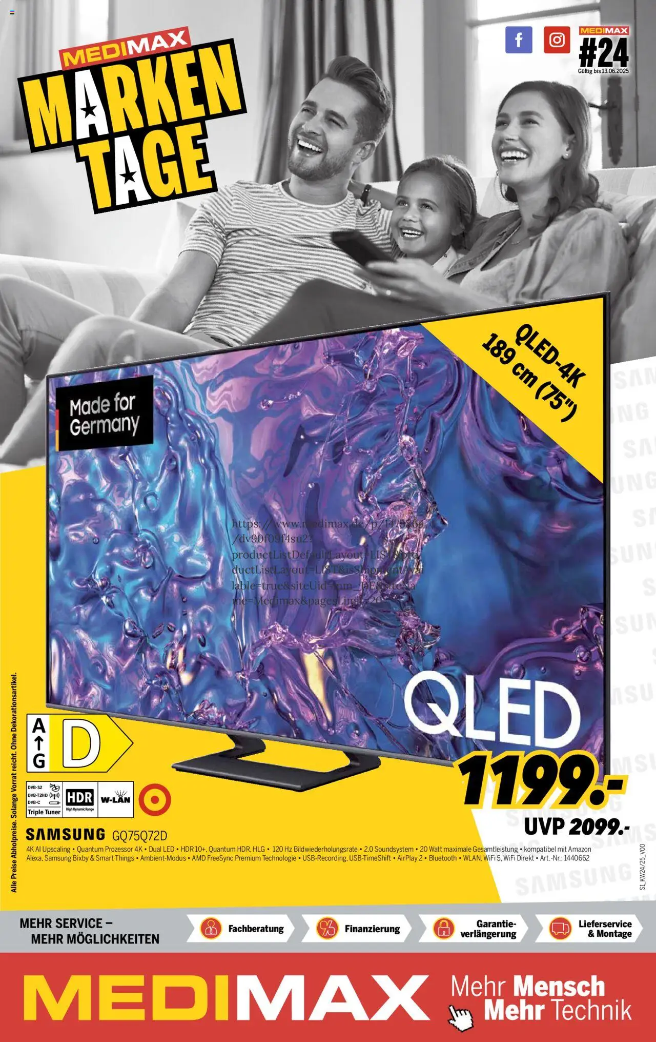 Medimax Prospekt (vom 07.06.2025 - 13.06.2025) - Samsung, Soundsystem