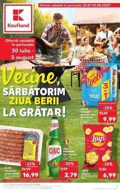 Previzualizarea de cataloage: Kaufland Domnesti valabil de la 30.07.2025