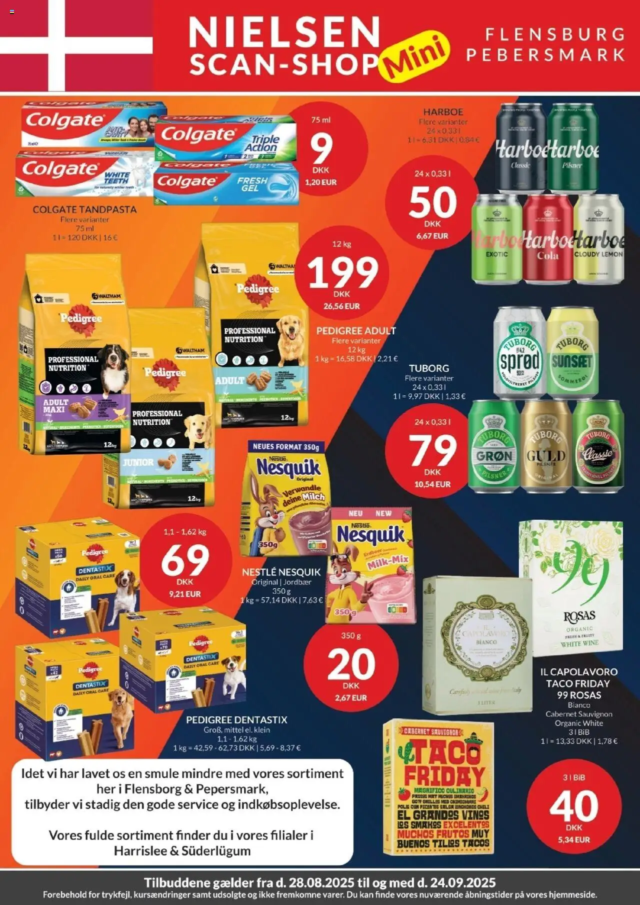Nielsen Discount tilbudsavis gyldig fra 28/08/2025 - side 1