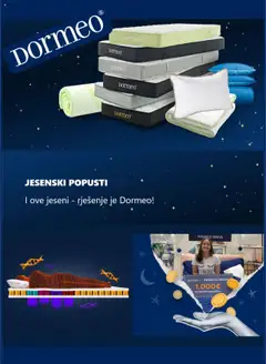 Pregled letka Katalog trgovine Dormeo Home vrijedi od 18.09.2025