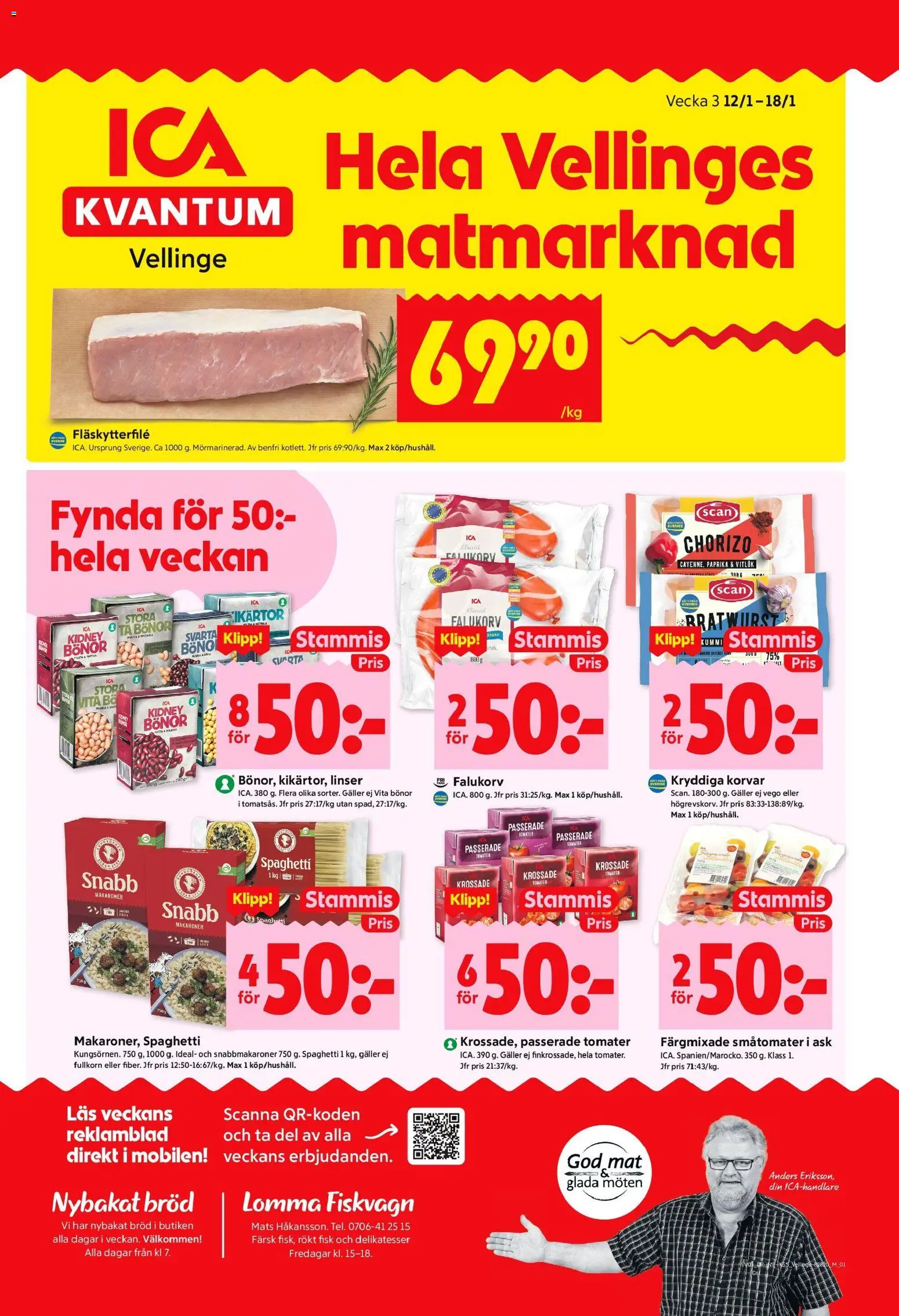Förhandsgranska reklamblad Vellinge från butik ICA Kvantum gäller från 12/01/2026