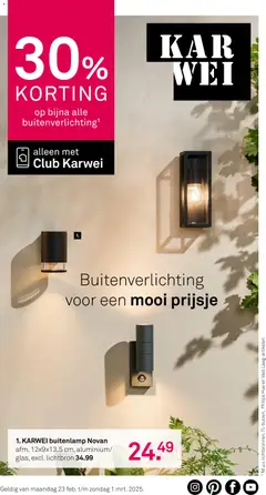 Voorbeeld van Folder van winkel KARWEI geldig vanaf 23-02-2026