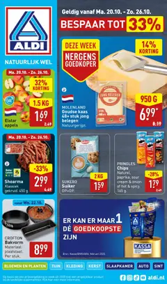 Voorbeeld van Folder week 43 van winkel Aldi geldig vanaf 20-10-2025