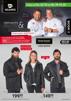 Vorschau von dem Prospekt des Geschäftes Selgros, gültig ab dem 23.10.2025