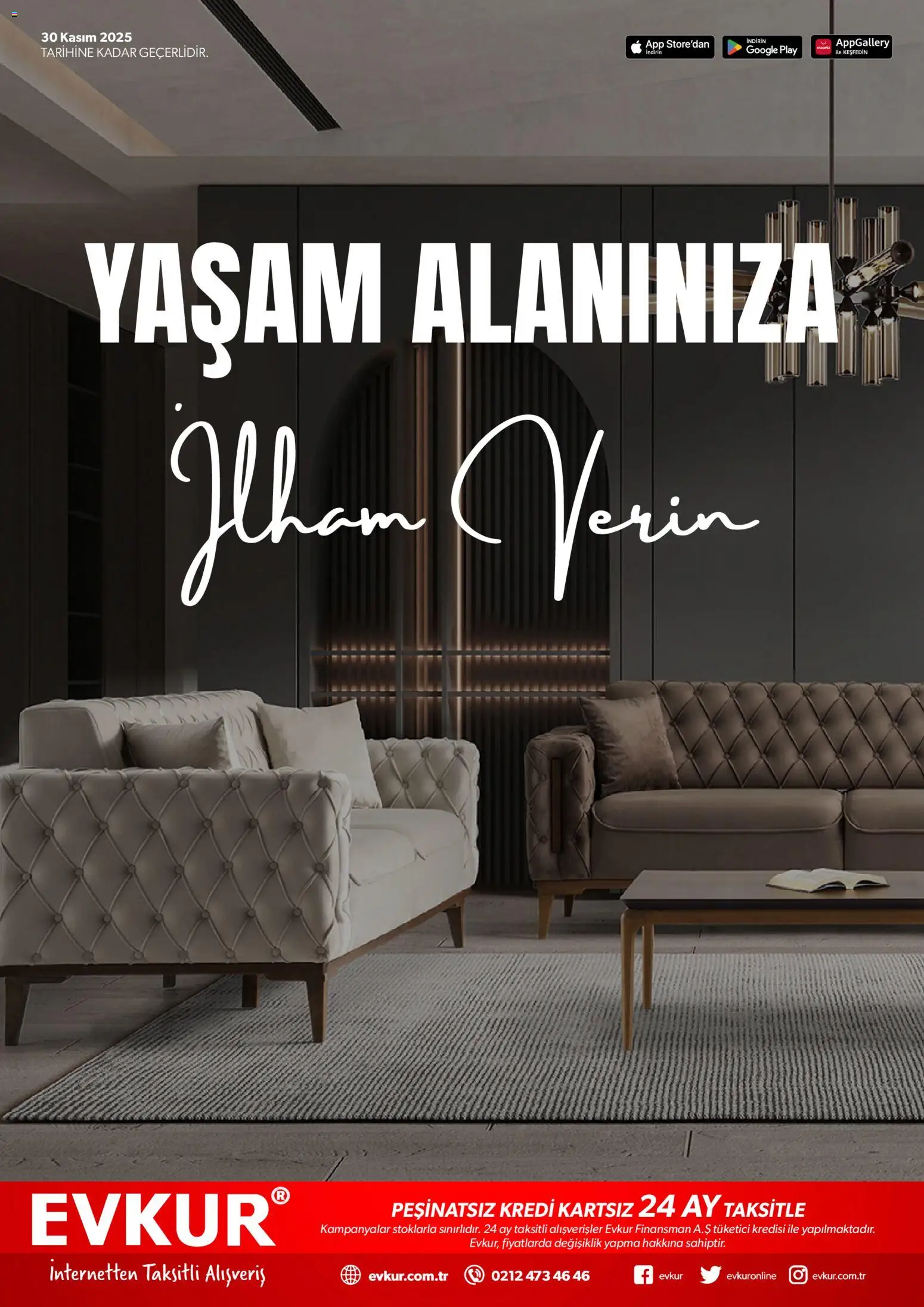 Evkur Katalog 01.11.2025 - Broşürünün önizlemesi