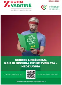 EUROVAISTINĖ parduotuvės leidinio EUROVAISTINĖ leidinys galiojančio nuo 2026.03.01 peržiūra