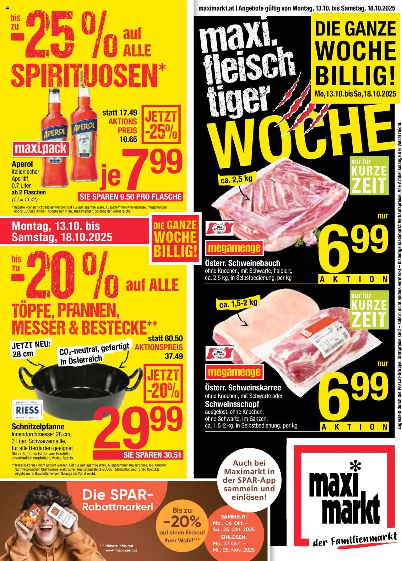  Maximarkt Flugblatt ab (13.10.2025 - 18.10.2025) - Seite 1