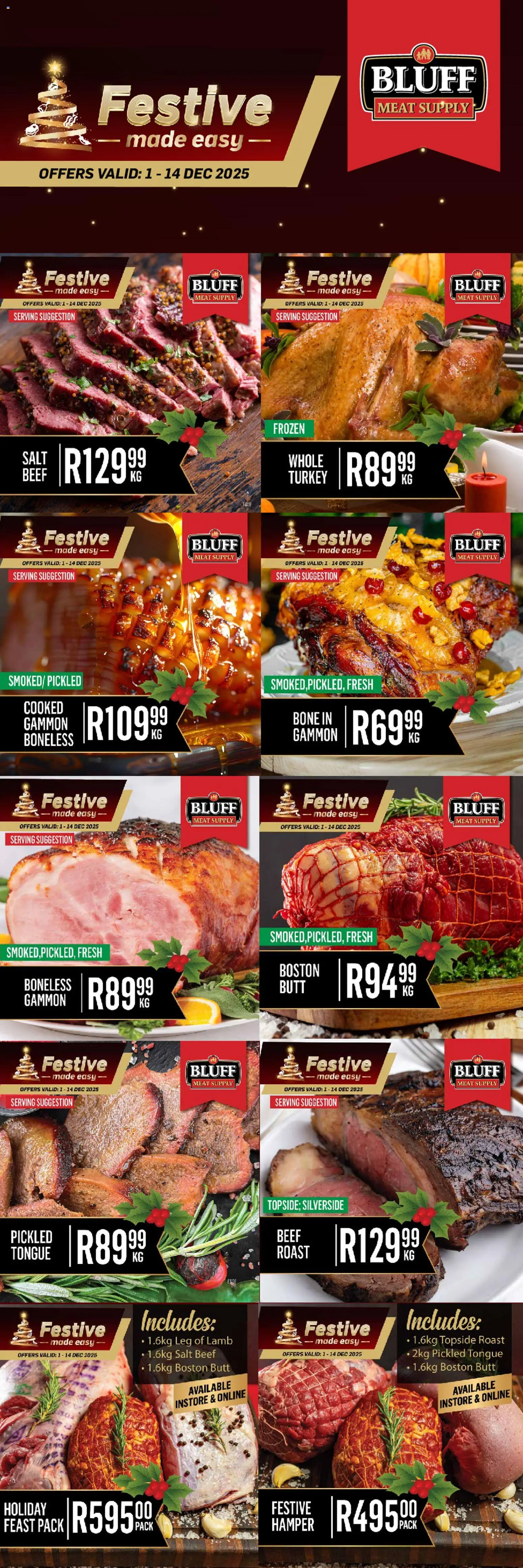 Preview of Bluff Meat Supply flyer valid from 01/12/2025
