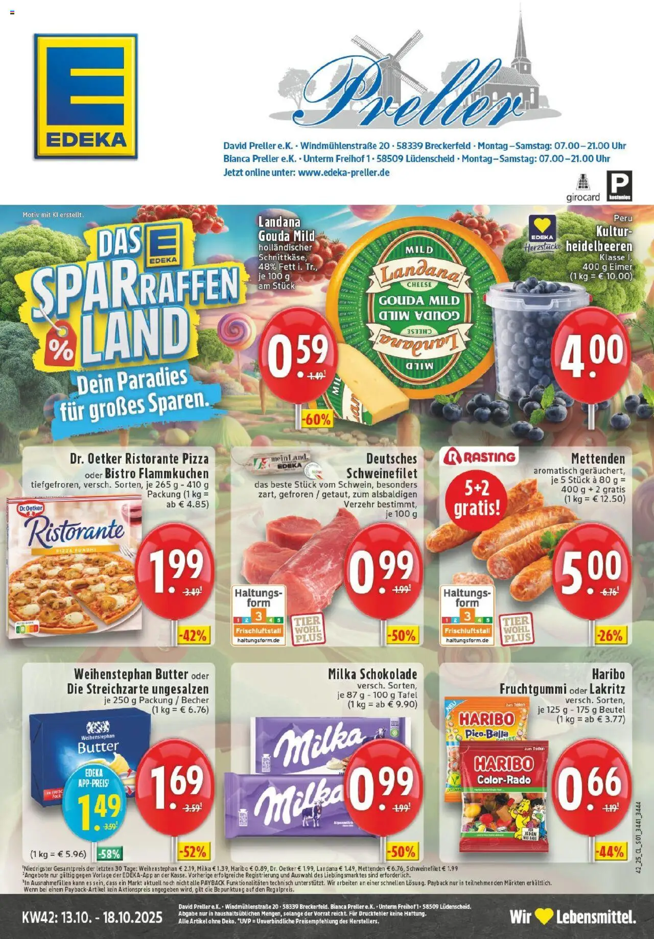 EDEKA Prospekt ab 13.10.2025 - Prospekt Luedenscheid Online