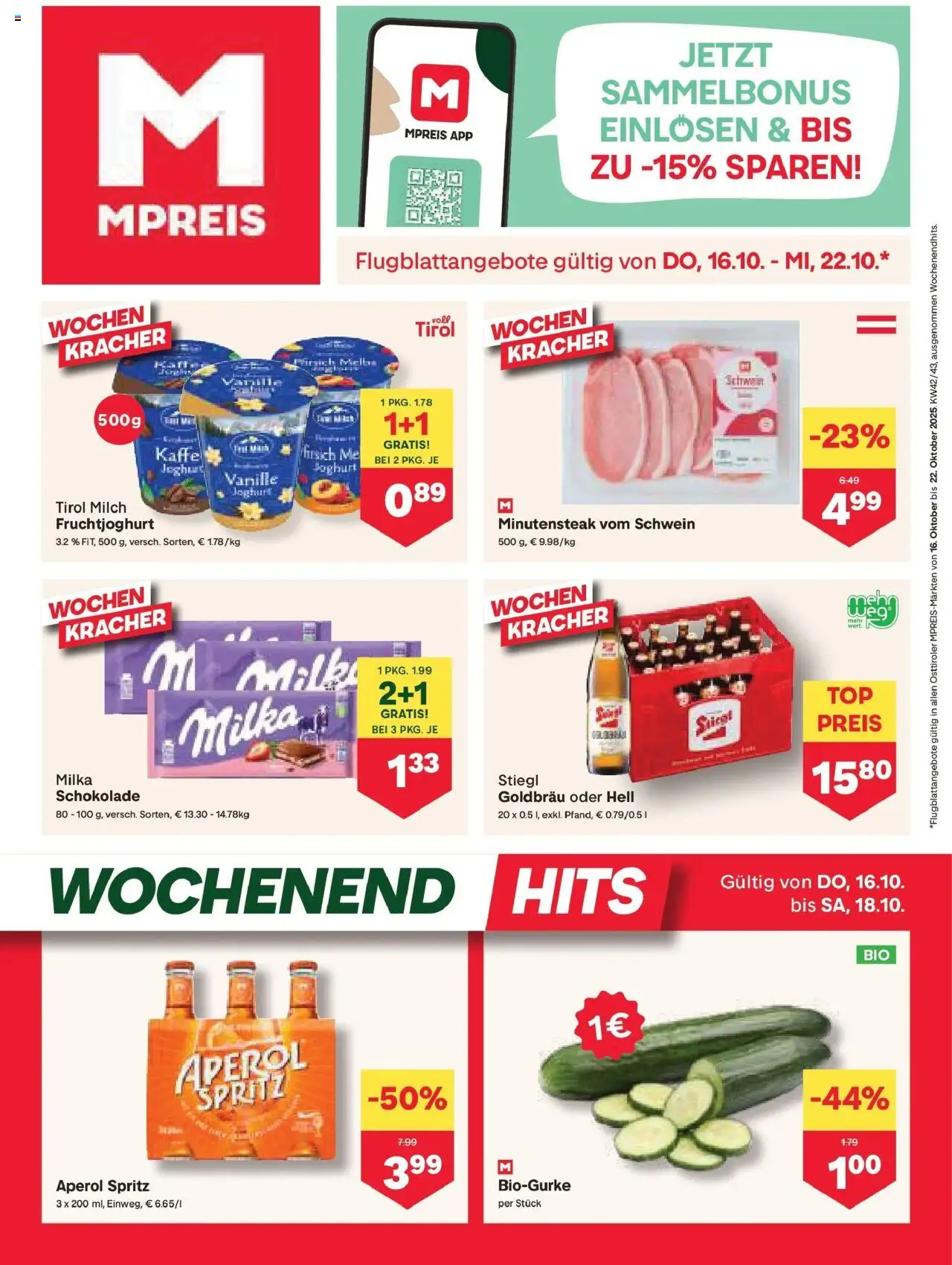  MPREIS Sillian ab (16.10.2025 - 22.10.2025) - Seite 1