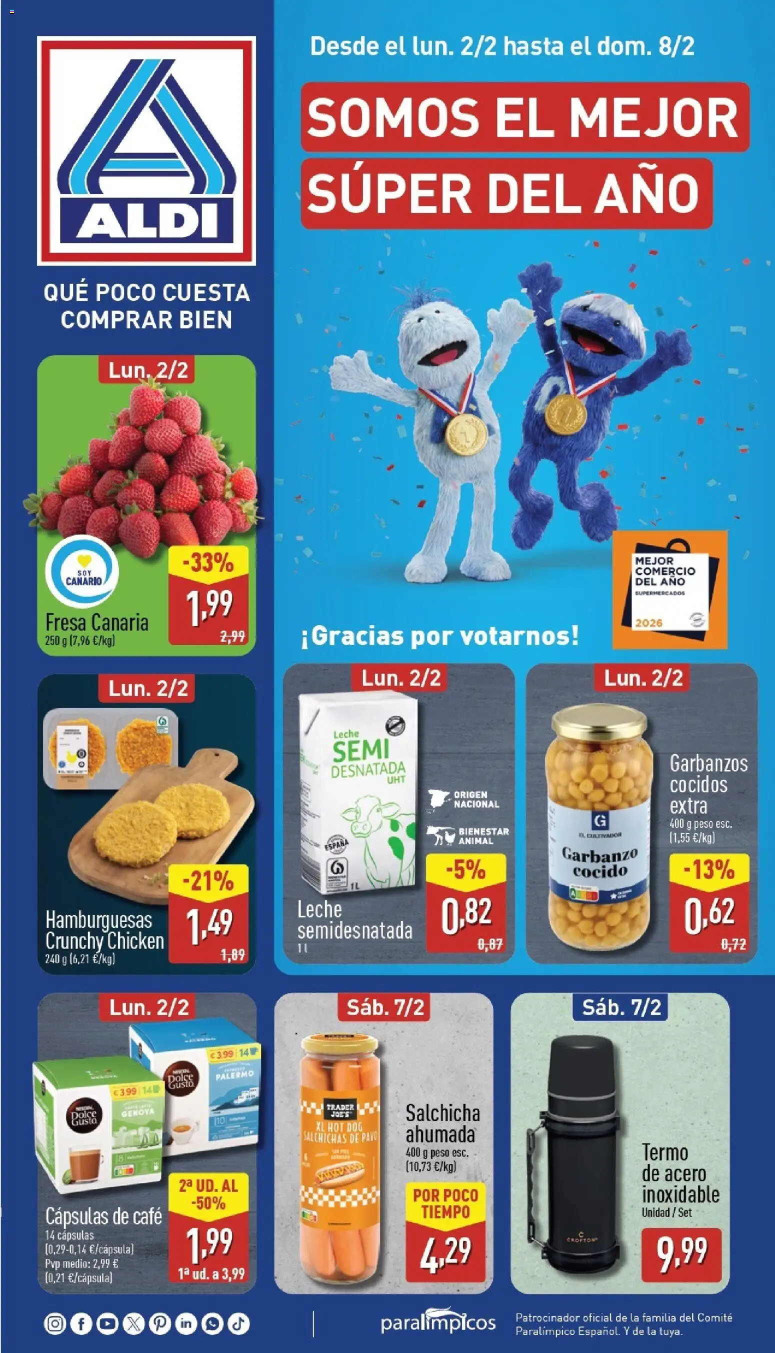 Vista previa del folleto de la tienda Aldi válido desde el 02/02/2026 