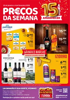Pré-visualização do folheto da loja Amanhecer válida a partir de 29/01/2026