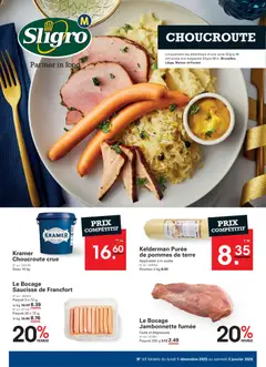 Voorbeeld van Sligro-M - Crouterie van winkel Sligro geldig vanaf 01/12/2025