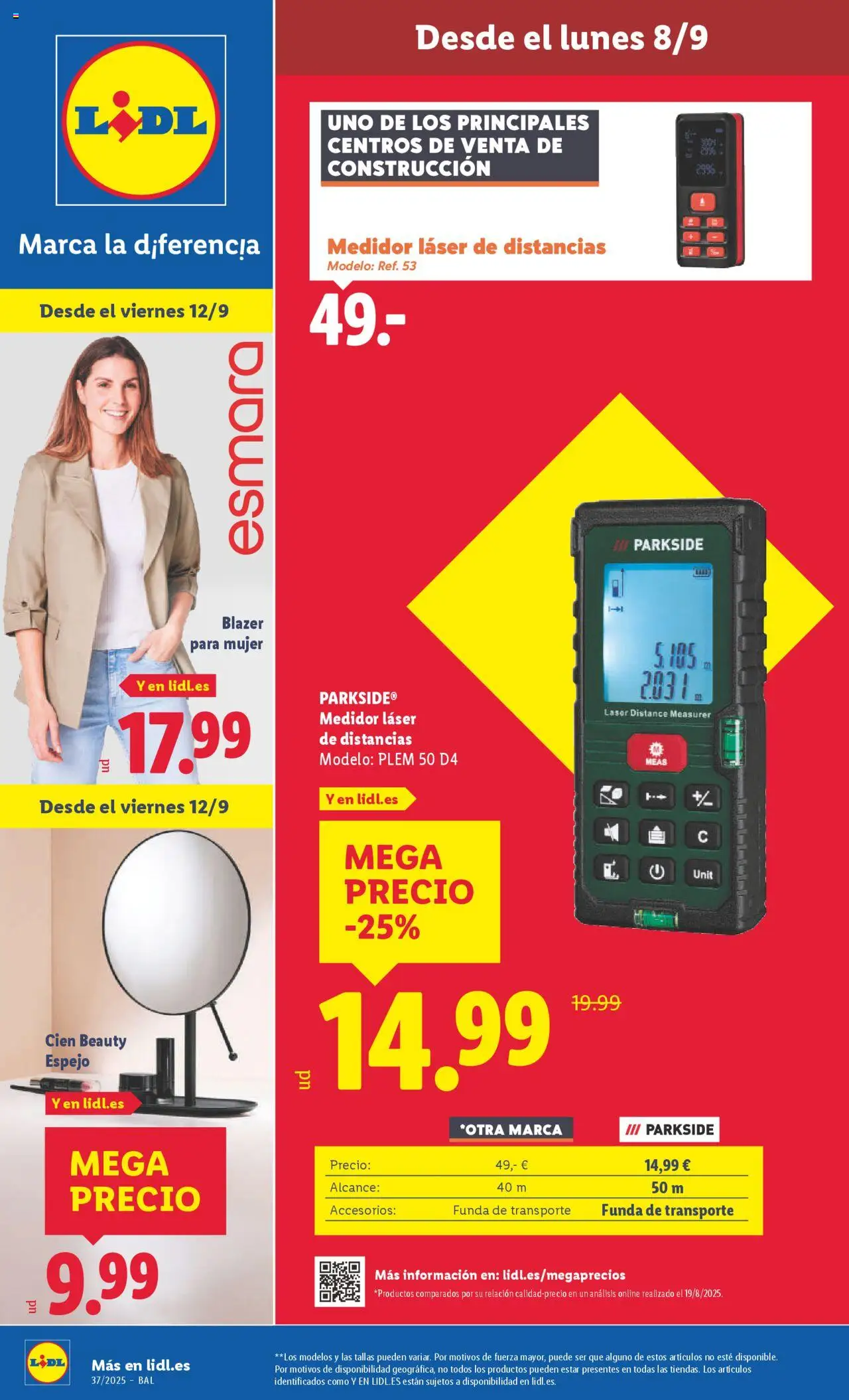 LIDL Folleto de bazar del 08/09/2025 >> catálogo esta semana