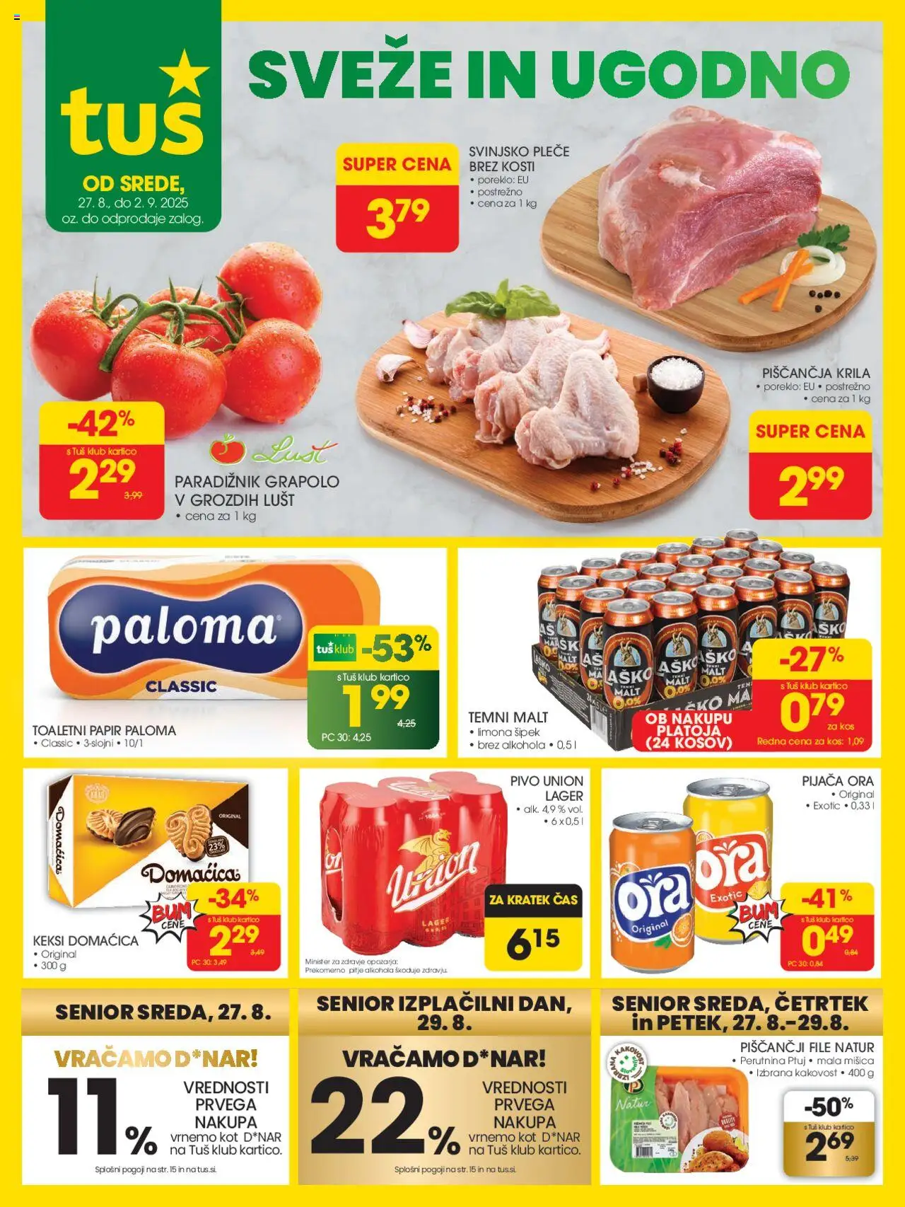 Tuš Katalog od 27.08.2025 - aktualna ponudba - stran 1