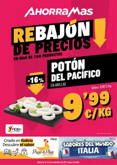 Vista previa del folleto de la tienda AhorraMas válido desde el 18/09/2025 