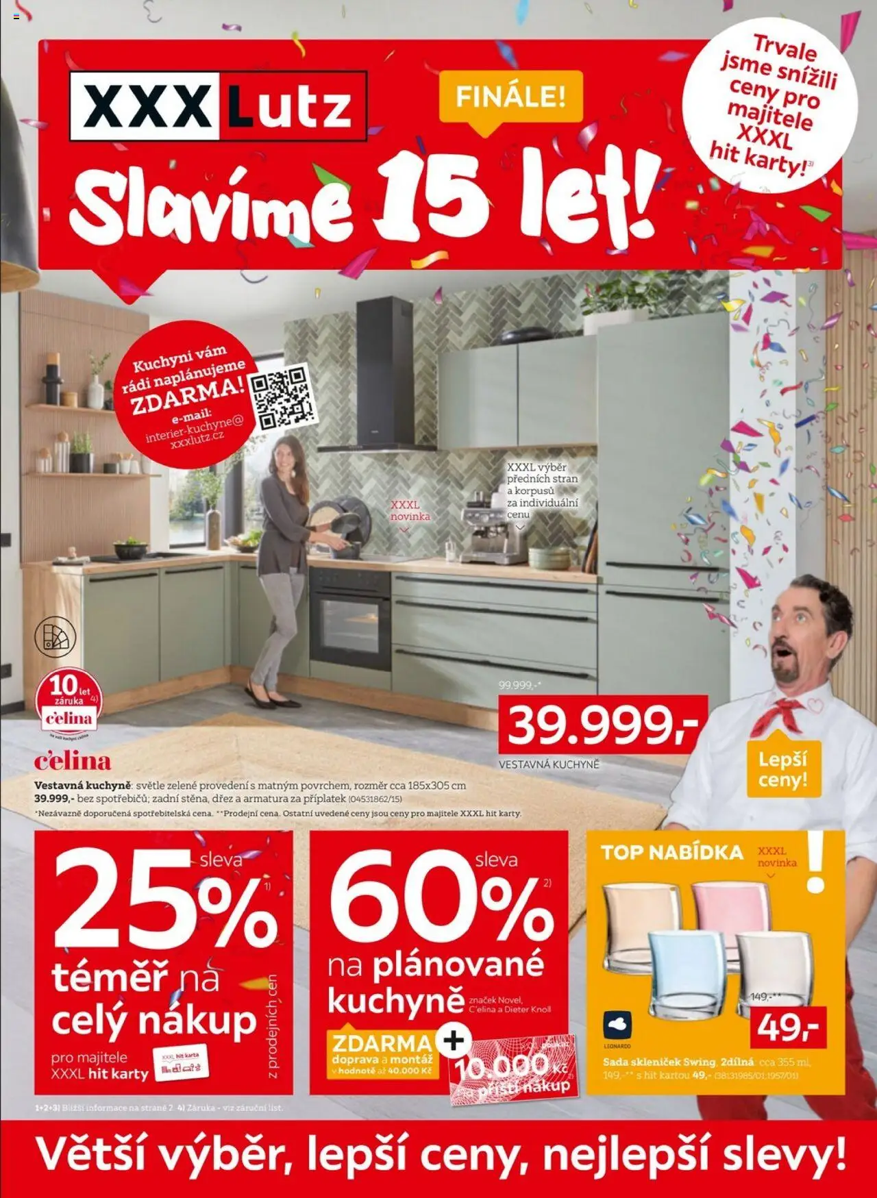 XXXLutz Leták - Sleva 25 % na téměř celý nákup (08.09.2025 - 21.09.2025)