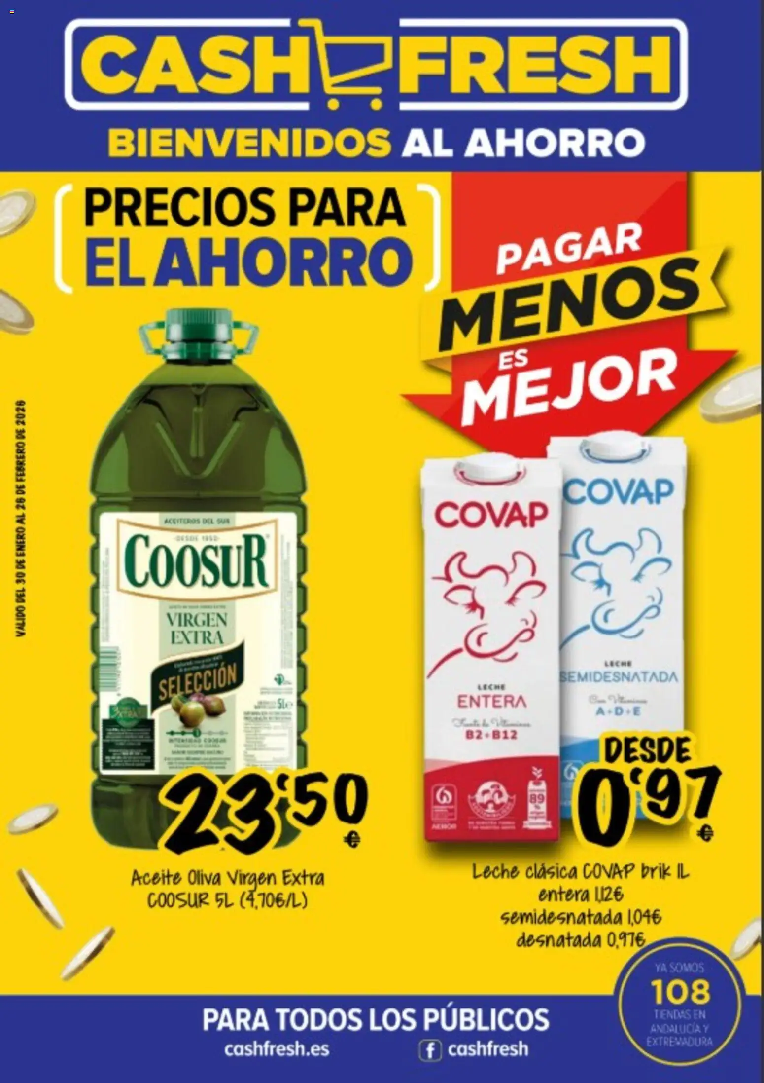 Vista previa del folleto de la tienda Cash Fresh válido desde el 30/01/2026 