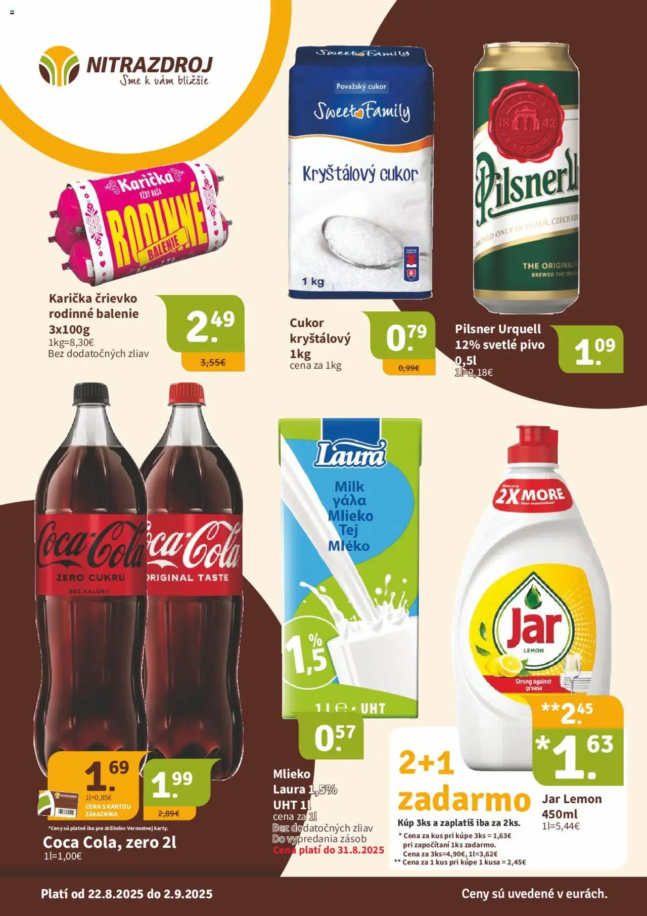 Nitrazdroj Leták (22.08. - 02.09.2025) - Akčná ponuka
