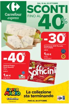 Anteprima dell'opuscolo Volantino Express - Roma dal negozio Carrefour valido da 14/10/2025