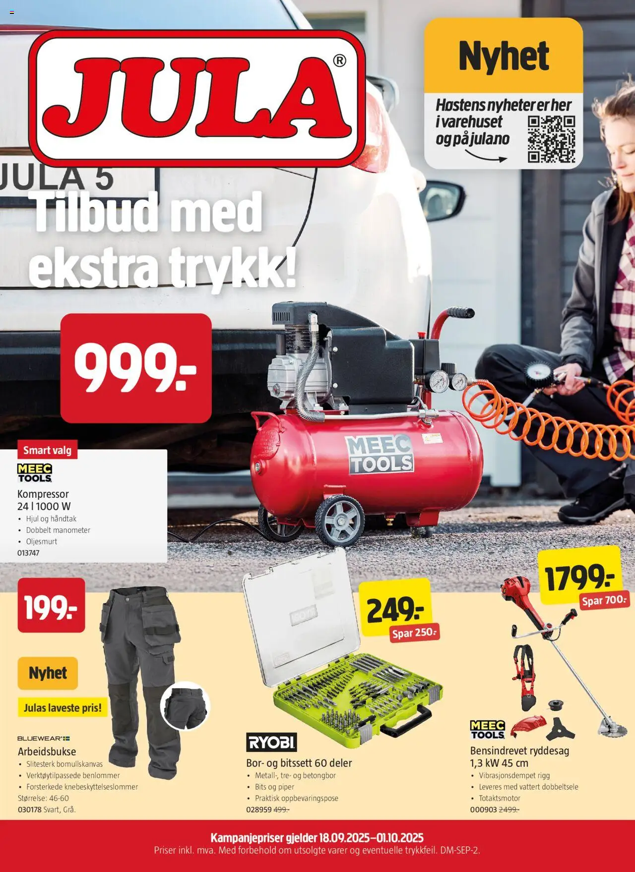 Forhåndsvis Kundeavis fra butikk Jula gyldig fra 18/09/2025